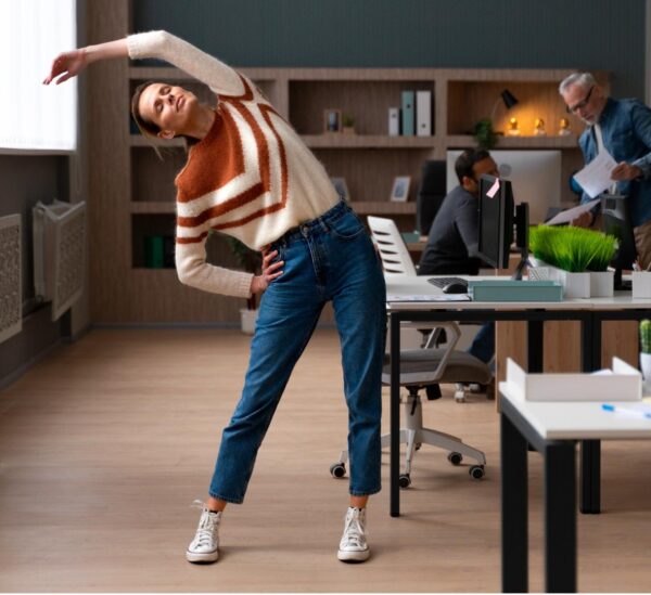 Tres consejos para estar activo en el trabajo